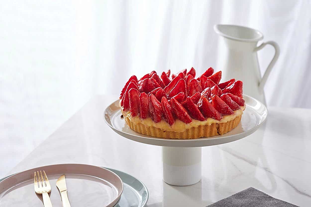 Çilekli Tart